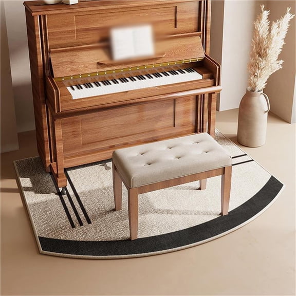 Piano Floor Mats, Sound Insulation And Sound Absorption Mats, Piano Vibration Damping Mats, Living Room, Bedroom, Office Decorative Carpet for Home Decor