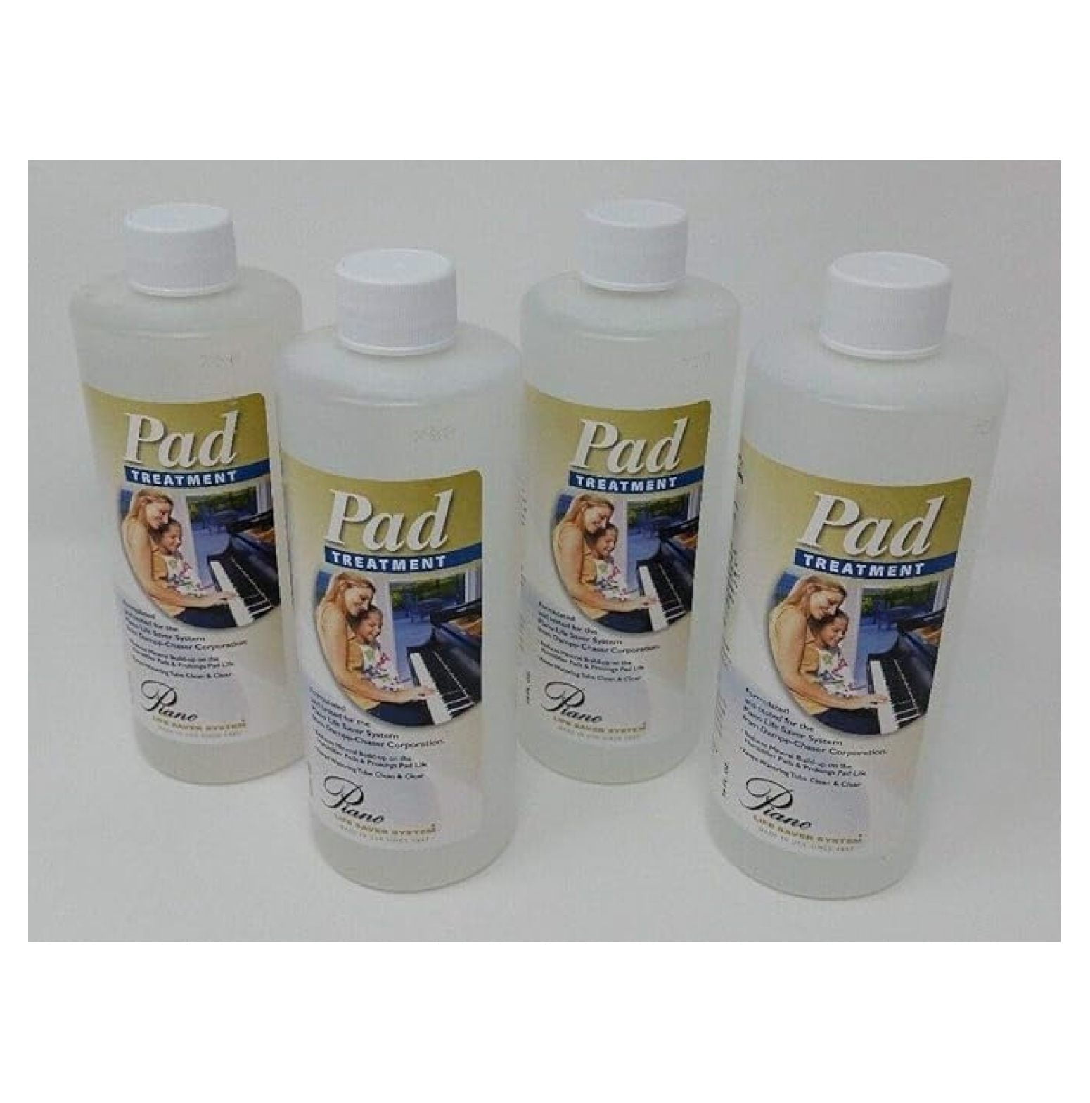 Piano Humidifier Pad Treatment 16 oz Bottle Value Pack - 4/Pack