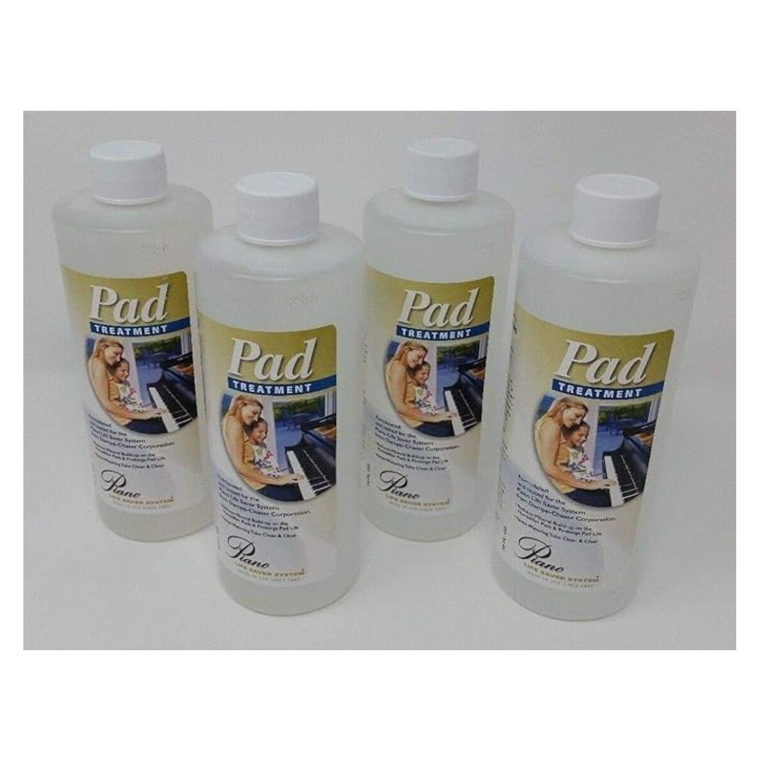 Piano Humidifier Pad Treatment 16 oz Bottle Value Pack - 4/Pack