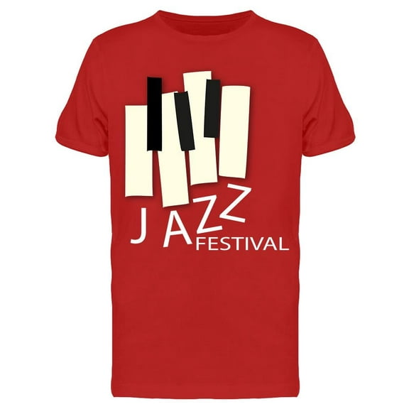 Piano Jazz Festival T-Shirt Men -Image by Shutterstock, Male Medium