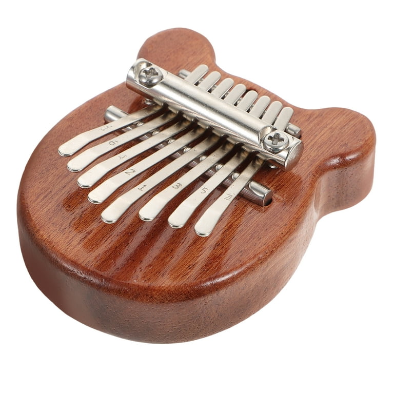 Piano Kalimba Finger Hand Piano Instrument Thumb Mbira Portable Mini Harp  African Rainbow Instruments Wooden 