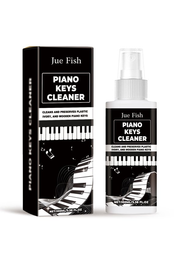 Piano Key & Electronic Keyboard Cleaner Spray Safe Multi-Surface Use