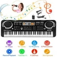 thumbnail image 1 of SAVALETOR Piano Keyboard,61 Keys Digital Music Keyboard,Electronic Keyboard,Electric Piano Musical Instrument Kids Learning Keyboard with Microphone For Beginners Kids Girls Boys, 1 of 10