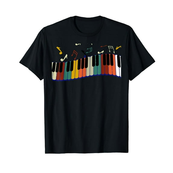 Piano Keyboard For Piano Player Keyboardist T-Shirt