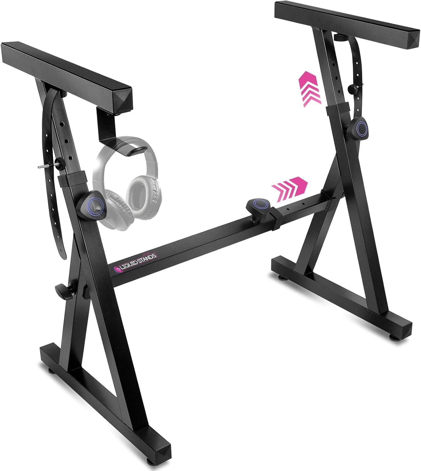 Piano Keyboard Stand Z Style Adjustable and Portable Heavy Duty Music