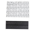 Piano Keyboard Stickers For 88 Key Large Letter Piano Stickers For