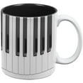 thumbnail image 1 of Piano Keys Black All Over Coffee Mug, 1 of 1