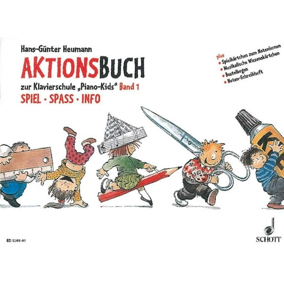 Piano Kids Book 1: German Language, (Paperback)