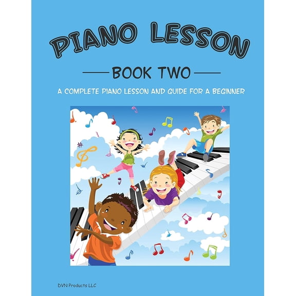Piano Lesson & Guide Book 2 by Dr. Almeida, QMG - Made in USA