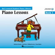 Piano Lessons Book 1 - Hal Leonard Student Piano Library Book/Online Audio, Paperback