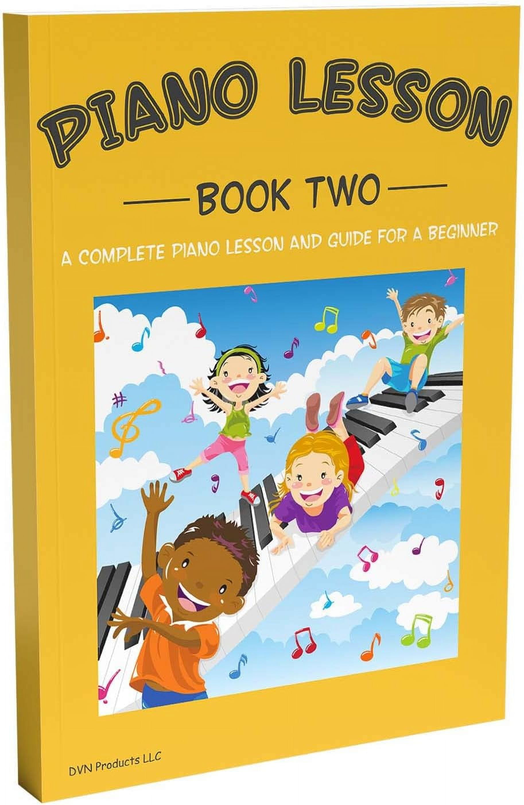 Piano Lessons Book 2: Guide for Kids &amp; Beginners by Dr. Almeida, Color ...