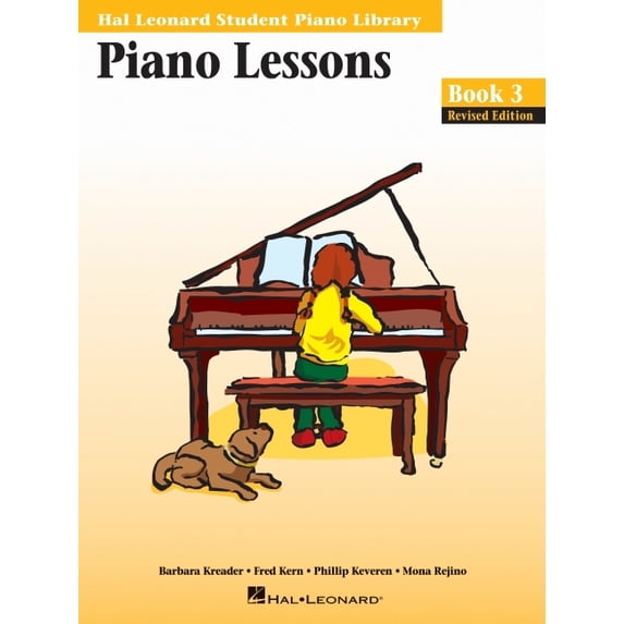 Piano Lessons Piano Lessons Book 3 Hal Leonard Student Piano Library Intermediate Piano Method with Sight-Reading, Rhythm, and Improvi, Book 3, (Paperback)