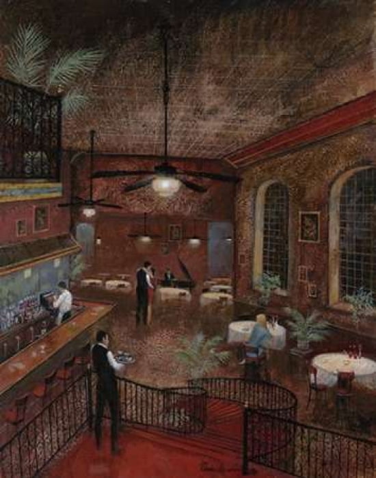 Piano Man Canvas Art - Ruane Manning (22 x 28)