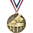 thumbnail image 1 of Piano Medals, 2" Gold Diecast Piano Medal Award 50 Pack, 1 of 3