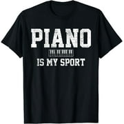Piano Melody Tee: Unite Fashion and Music with Keyboard Harmony