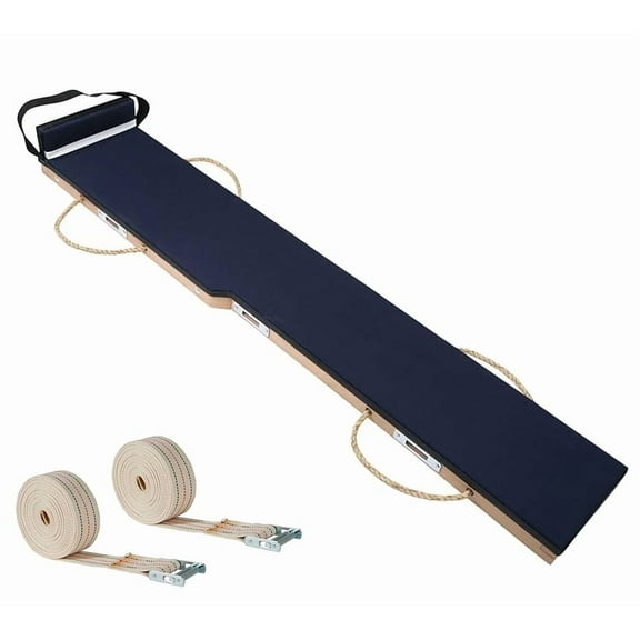 Piano Moving Kit Includes 2"x28' Cotton Webbing Strap with Roller Buckle 1,320 lbs BS & 6 Ft Skid Safety Board Pad Professional Equipment for Moving Pianos, Furniture
