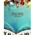 thumbnail image 1 of Piano Music Composition Notebook, (Paperback), 1 of 1