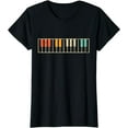 thumbnail image 1 of Piano Musical Instrument Retro T-Shirt, 1 of 3