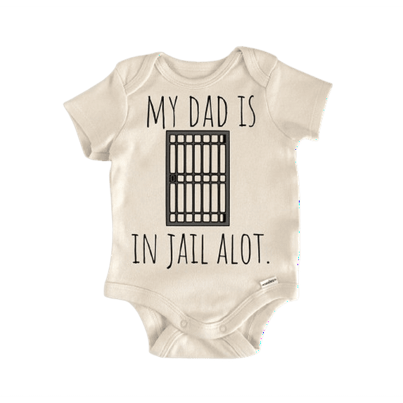 Correction Officer Jail Newborn Baby Bodysuit