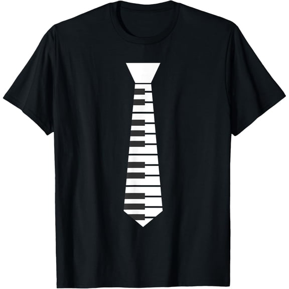 Piano Necktie Piano Player Pianist Classical Music Musician T-Shirt