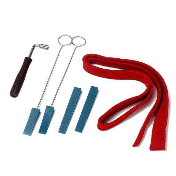 PBPBOX Piano Tuning Kit Professional Rubber Wood 6Pcs 5.8x1.6x0.9In