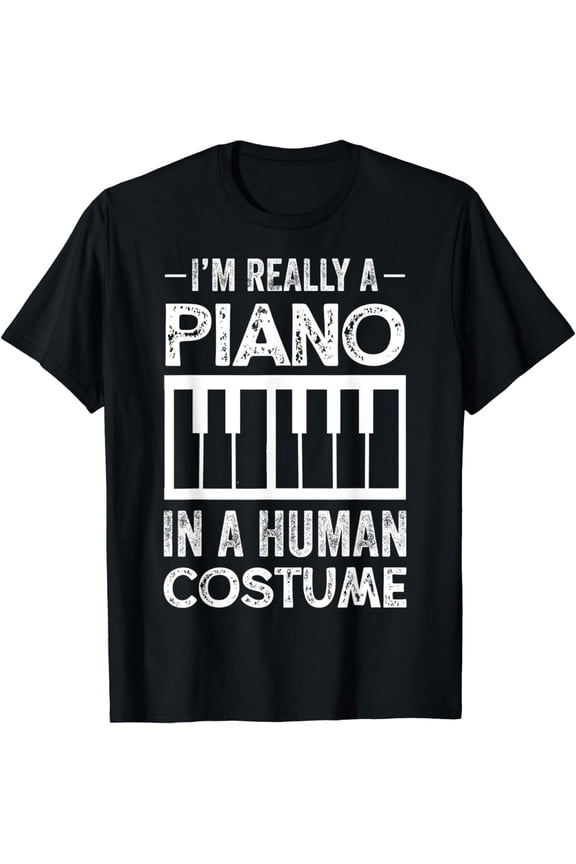 Piano Pianist Music Musician Costume T-Shirt