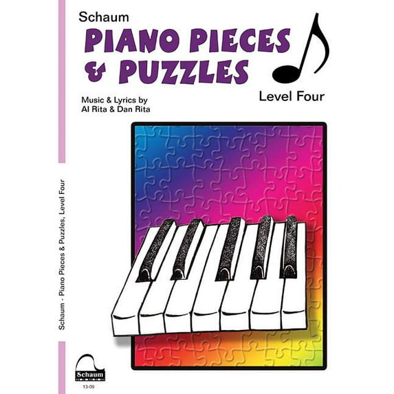 Piano Pieces & Puzzles : Level 4 Intermediate Level (Paperback)
