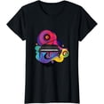 thumbnail image 1 of Piano Playing Music Keyboard Pianist Composer Colors Gift T-Shirt, 1 of 4
