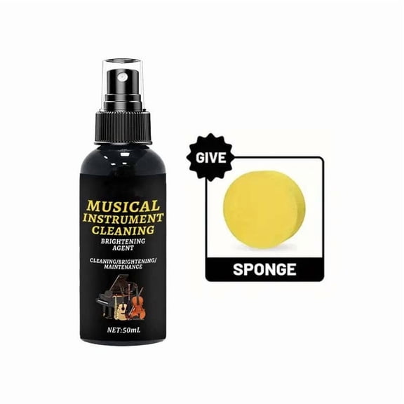 Piano Polishing Polishing Cleaner for 100ml Instrument Cleaning Spray Suitable for Home Stage Performance Music Classes Daily Practice of Flute