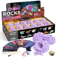 Piano Potato Gem Dig Kit, Dig up 12 Rock & Mineral Collection Gemstones ...