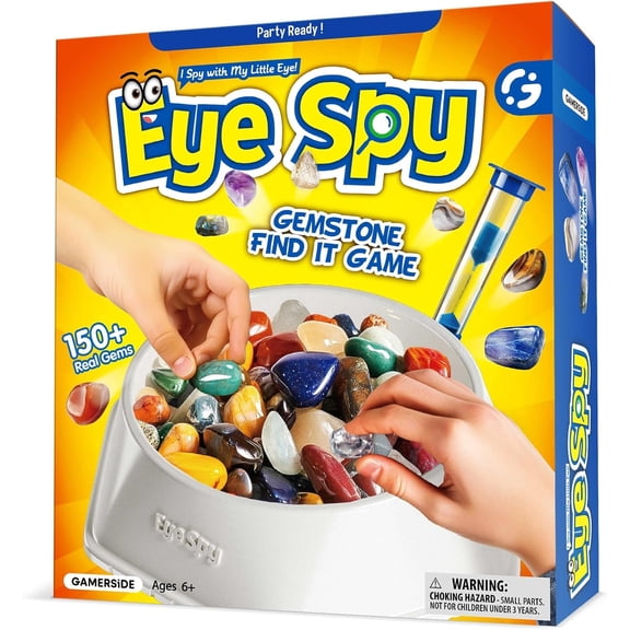 Piano Potato Rocks for Kids - 150+ Rock Collection Gemstones for Kids, with Interactive Family Bingo Board Games, Educational STEM Learning Toys Science Kits for Boys & Girls Ages 6+