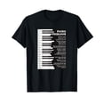 thumbnail image 1 of Piano Problems T-Shirt Funny Keyboard Sayings, 1 of 5