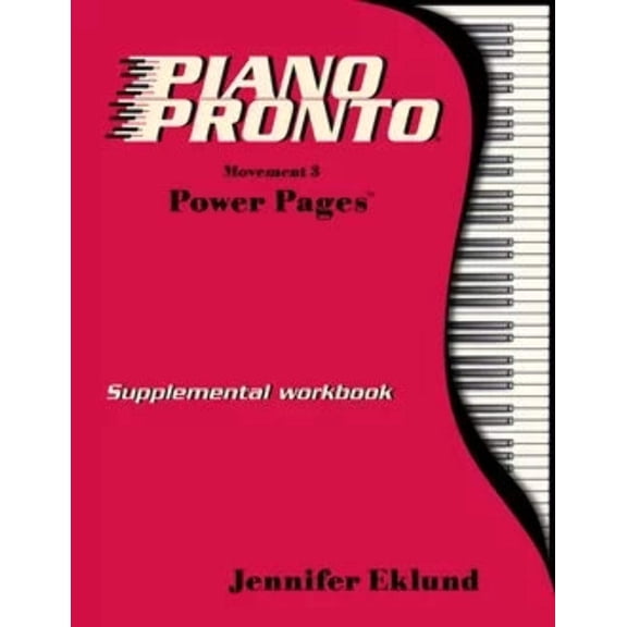 Piano Pronto 3 Power Pages