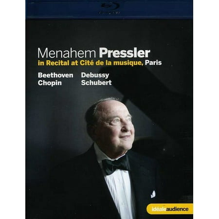 Menahem Pressler in Recital at Cité de la musique, Paris [Blu-Ray Disc]