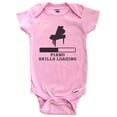 thumbnail image 1 of Piano Skills Loading Funny Musician Humor Baby Bodysuit (Pink), 6-9 Months, 1 of 2