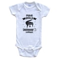 thumbnail image 1 of Piano Skills Loading Funny Piano Baby Bodysuit, 3-6 months white, 1 of 4