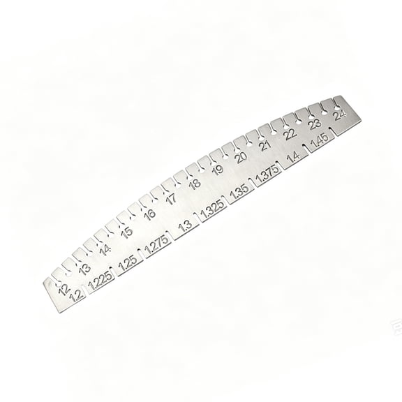 Piano String Measuring Ruler High Precisions Tuning Tool Pianos String Gauge for Accurate Piano Strings Measurement