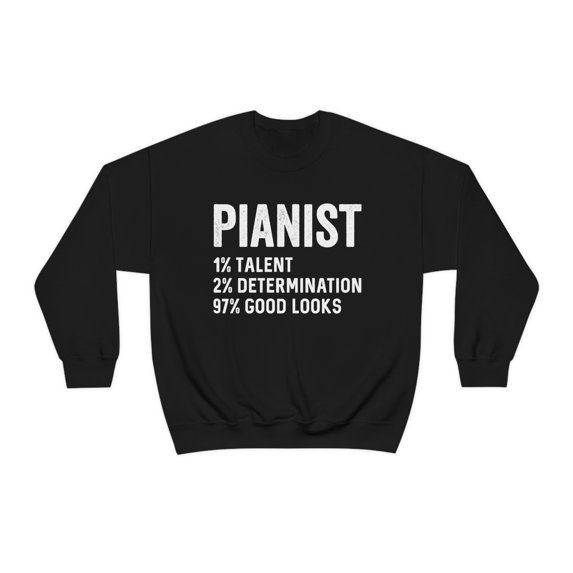Piano Sweatshirt, Gifts, Sweater Shirt