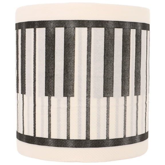 Piano Toilet Paper Bathroom Tissue Printed Foam Towels Bulk