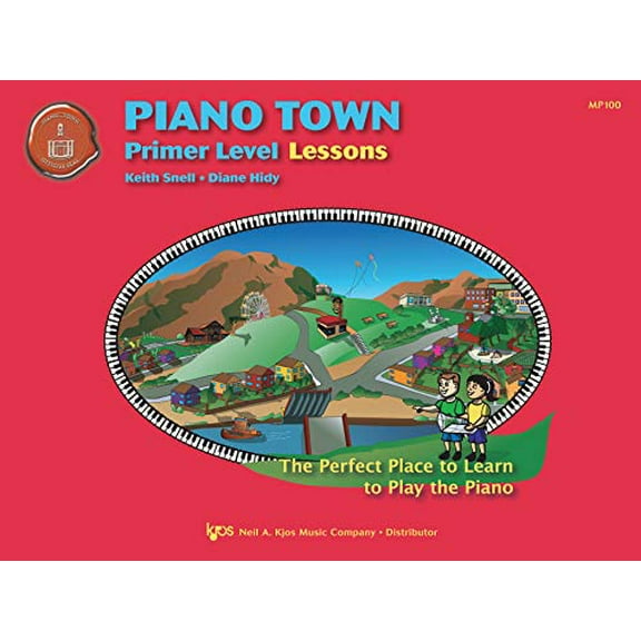 Pre-Owned MP100 - Piano Town - Lessons - Primer Level (Unknown) 0849773016 9780849773013