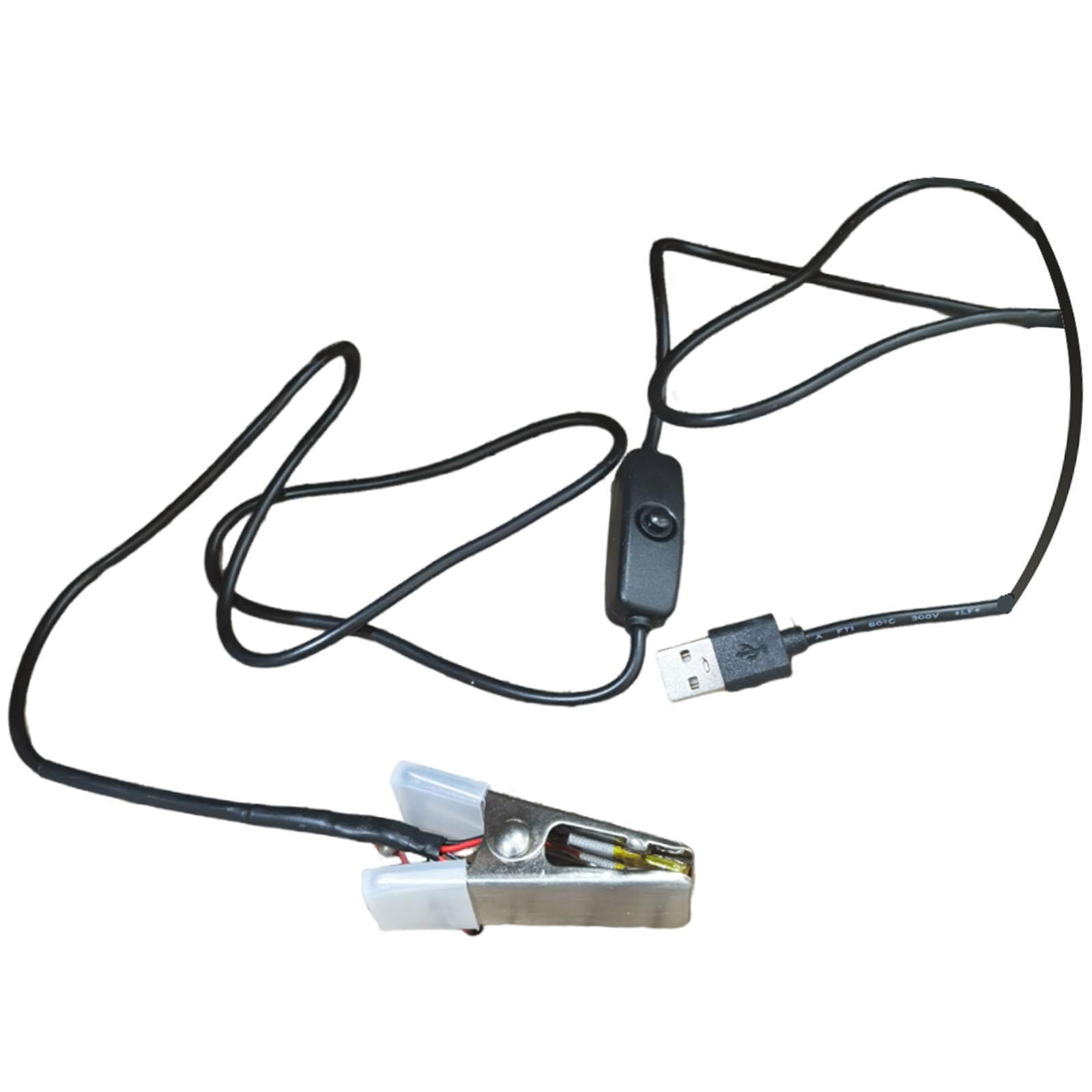 Piano Tuning Repair Tool Heating Clamp USB Powered Accurate Stainless Steel Fast Performance for Piano Technicians