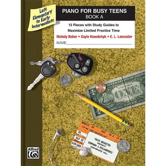 Pre-Owned Piano for Busy Teens: Piano for Busy Teens, Bk a: 12 Pieces with Study Guides to Maximize Limited Practice Time (Paperback)