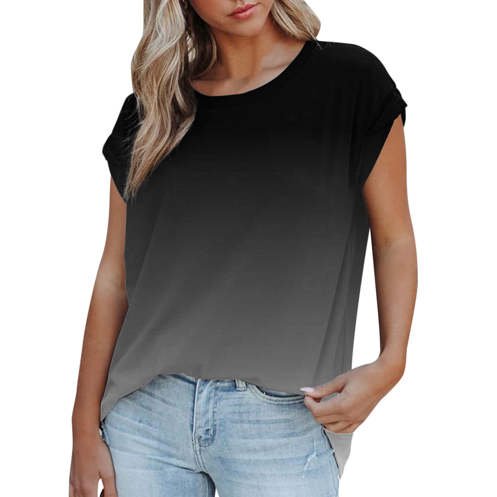  Pianpianzi Shirts for Summer Women Womens Casual Short