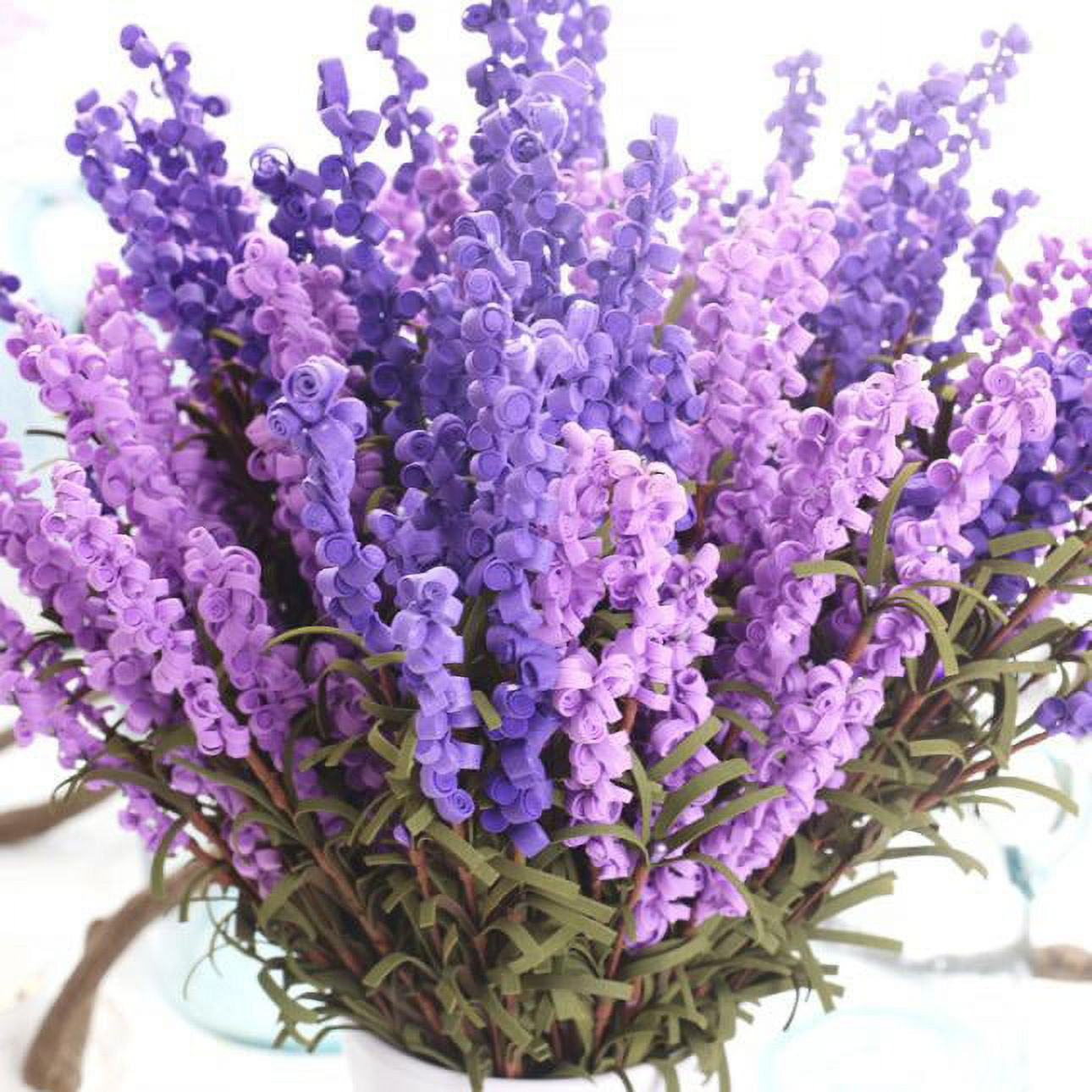 Pianpianzi Fake Wedding Flowers Bright Artificial Flowers Teal Roses