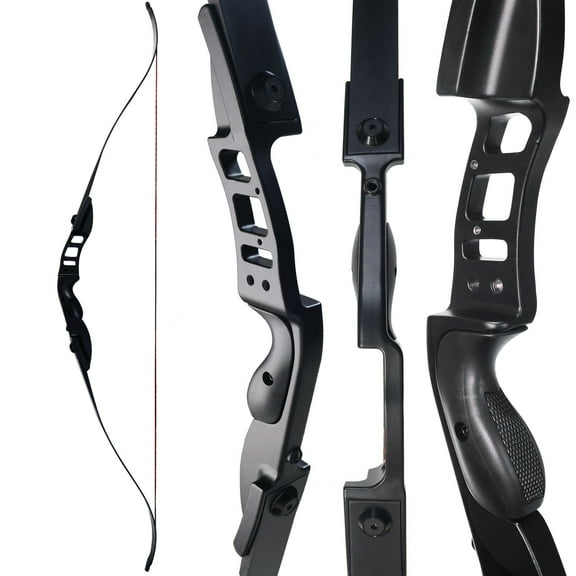 Piaoyu Archery 54" Takedown Recurve Bow and Arrows Set Hunting Longbow Metal Riser Right Hand 40 Lbs Package Kit with Accessories for Shooting Practice