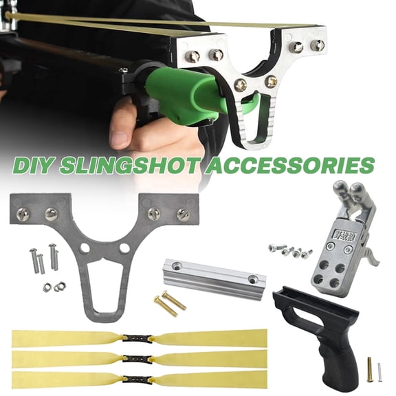 Piaoyu Metal Slingshot Front Door Fork Slingshot Release Device Slingshot Gun Trigger Mechanism for Hunting