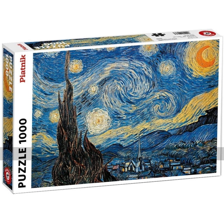 Piatnik Van Gogh Starry Night 1000 Jigsaw Puzzle - Walmart.com