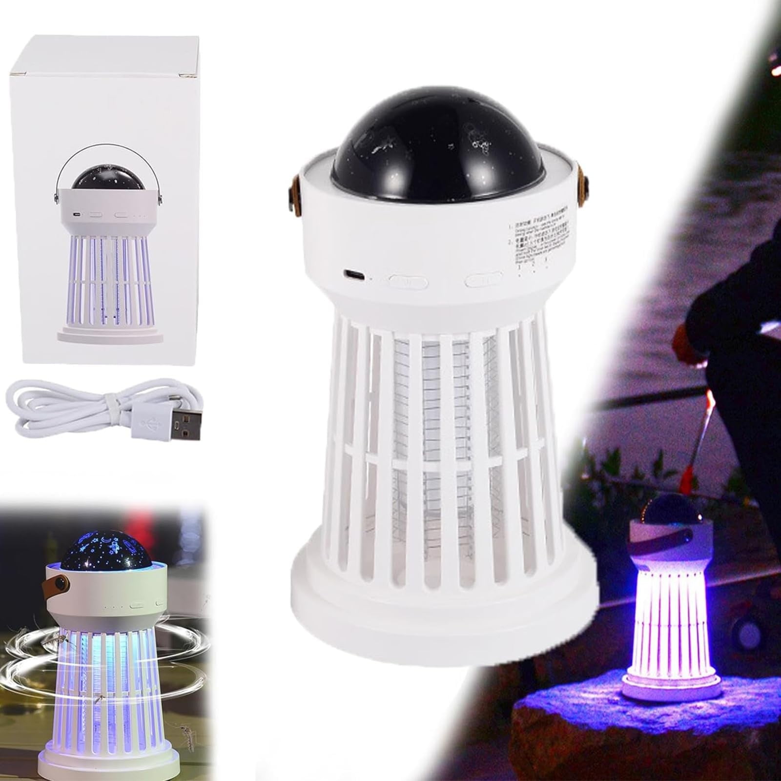 Piaybook Mosquito Control Buster 360° Indoor & Outdoor Portable ...