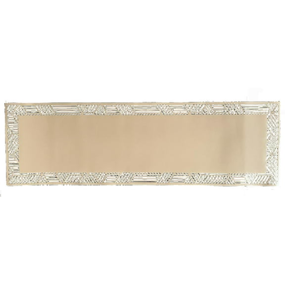 Piazza Hazelnut Double-Sided Table Runner