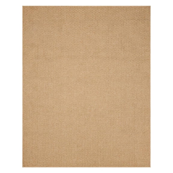 Piazza Natural 8 ft. x 10 ft. Indoor/Outdoor Area Rug